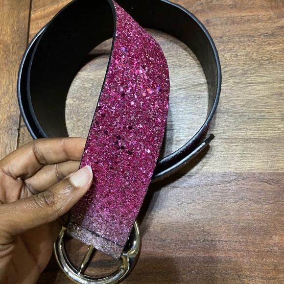 Vintage leather wide belt - Picture 10 of 10